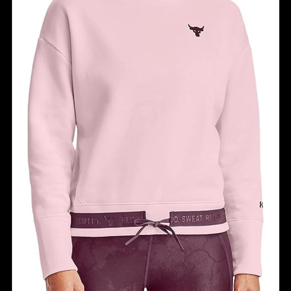 Under Armour Women's Pink Sweatshirt
